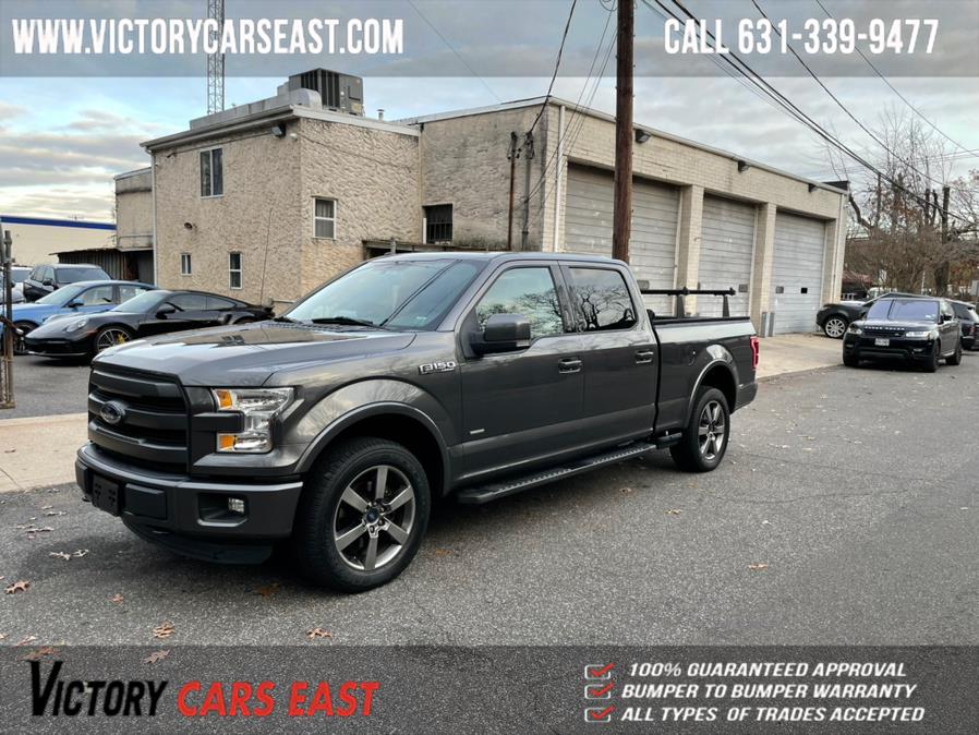 2015 Ford F-150 4WD SuperCrew 157" Lariat w/HD Payload Pkg, available for sale in Huntington, New York | Victory Cars East LLC. Huntington, New York