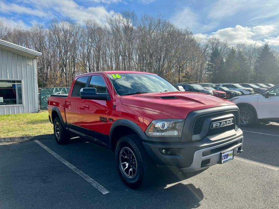 2016 Ram 1500 4WD Crew Cab 140.5" Rebel, available for sale in Berlin, Connecticut | Tru Auto Mall. Berlin, Connecticut 2016 Ram 1500 4WD Crew Cab 140.5" Rebel, available for sale in Berlin, Connecticut | Tru Auto Mall. Berlin, Connecticut