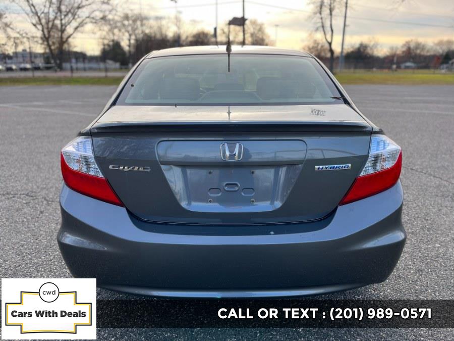 Used Honda Civic Hybrid 4dr Sdn L4 CVT w/Leather 2012 | Cars With Deals. Lyndhurst, New Jersey Used Honda Civic Hybrid 4dr Sdn L4 CVT w/Leather 2012 | Cars With Deals. Lyndhurst, New Jersey