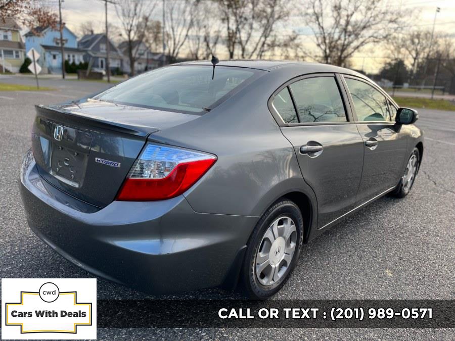 Used Honda Civic Hybrid 4dr Sdn L4 CVT w/Leather 2012 | Cars With Deals. Lyndhurst, New Jersey Used Honda Civic Hybrid 4dr Sdn L4 CVT w/Leather 2012 | Cars With Deals. Lyndhurst, New Jersey