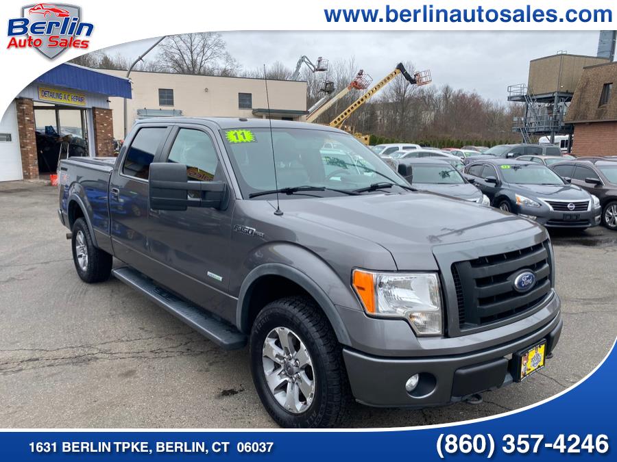 2011 Ford F-150 4WD SuperCrew 145" FX4, available for sale in Berlin, Connecticut | Berlin Auto Sales LLC. Berlin, Connecticut 2011 Ford F-150 4WD SuperCrew 145" FX4, available for sale in Berlin, Connecticut | Berlin Auto Sales LLC. Berlin, Connecticut
