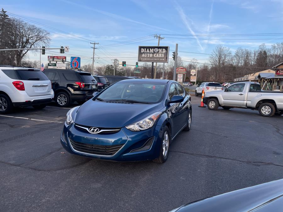 2015 Hyundai Elantra 4dr Sdn Auto SE (Ulsan Plant), available for sale in Vernon, Connecticut | TD Automotive Enterprises LLC DBA Diamond Auto Cars. Vernon, Connecticut