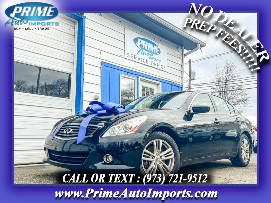 2013 Infiniti G37 Sedan 4dr x AWD, available for sale in Bloomingdale, New Jersey | Prime Auto Imports. Bloomingdale, New Jersey