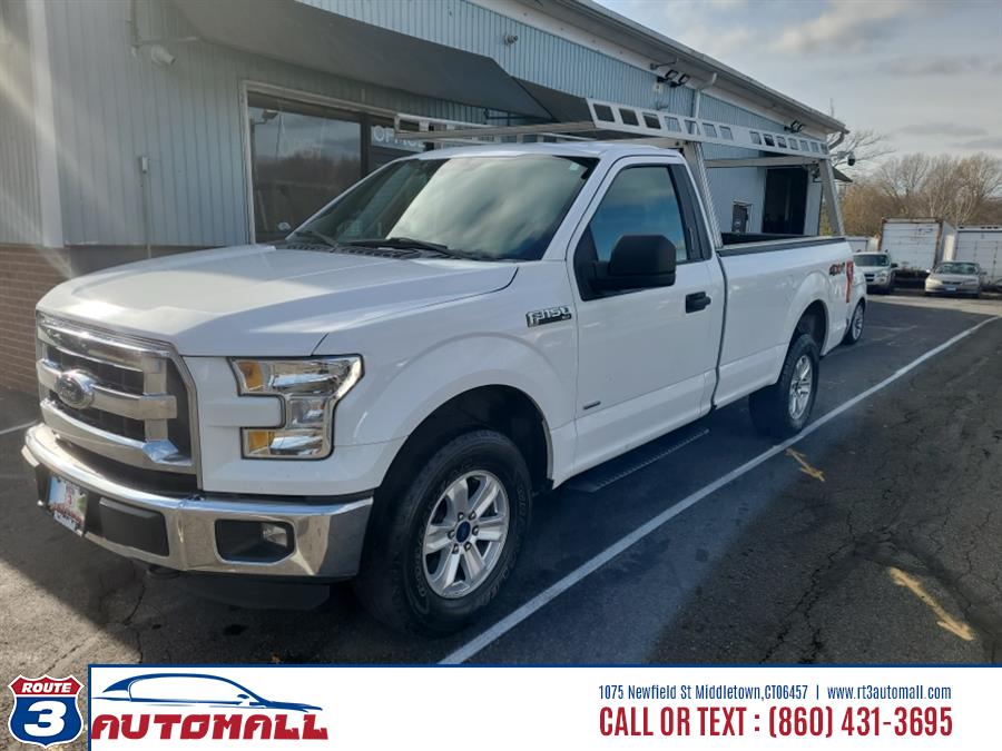 2016 Ford F-150 4WD Reg Cab 141" XLT, available for sale in Middletown, Connecticut | RT 3 AUTO MALL LLC. Middletown, Connecticut 2016 Ford F-150 4WD Reg Cab 141" XLT, available for sale in Middletown, Connecticut | RT 3 AUTO MALL LLC. Middletown, Connecticut