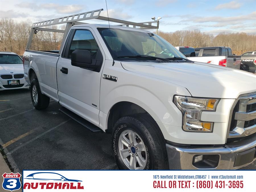 2016 Ford F-150 4WD Reg Cab 141" XLT, available for sale in Middletown, Connecticut | RT 3 AUTO MALL LLC. Middletown, Connecticut 2016 Ford F-150 4WD Reg Cab 141" XLT, available for sale in Middletown, Connecticut | RT 3 AUTO MALL LLC. Middletown, Connecticut