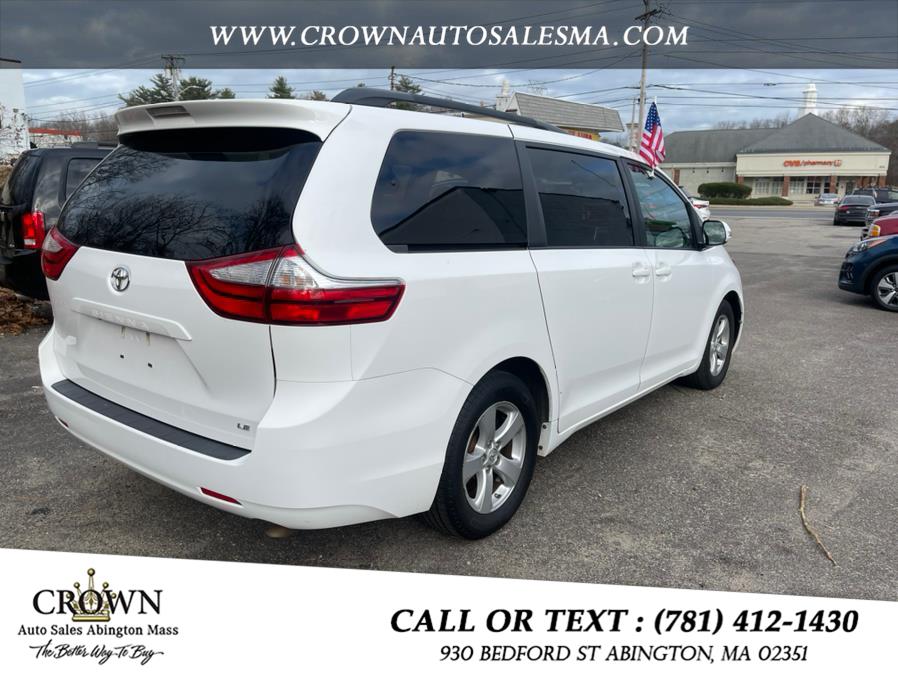2015 Toyota Sienna 5dr 7-Pass Van LE FWD Mobility (Natl), available for sale in Abington, Massachusetts | Crown Auto Sales. Abington, Massachusetts 2015 Toyota Sienna 5dr 7-Pass Van LE FWD Mobility (Natl), available for sale in Abington, Massachusetts | Crown Auto Sales. Abington, Massachusetts