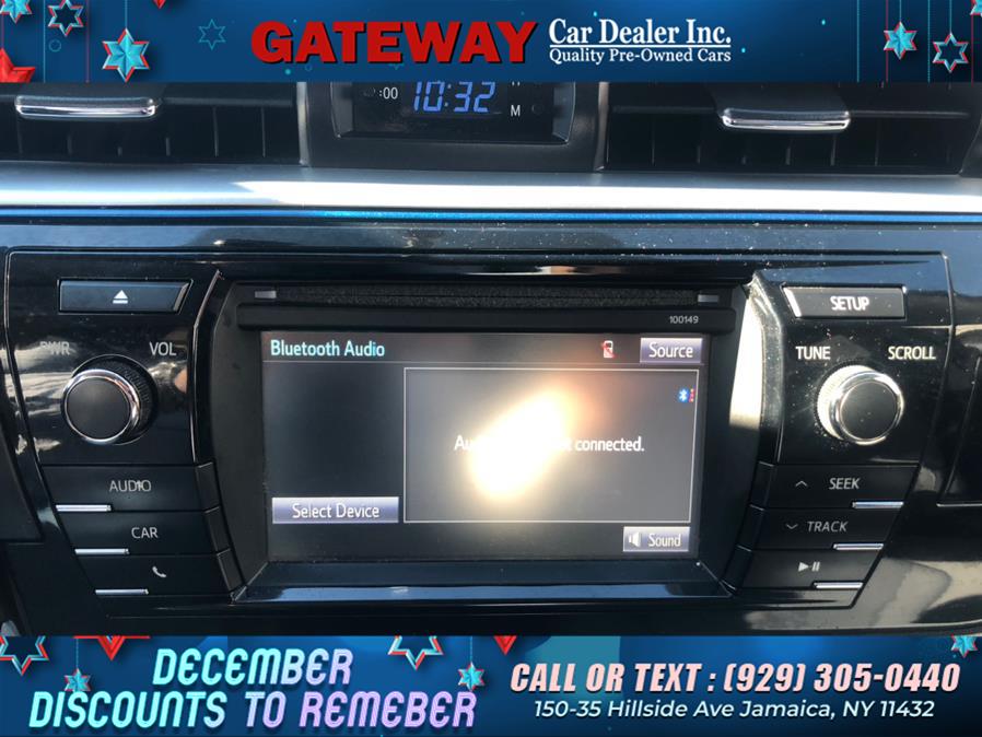 2014 Toyota Corolla 4dr Sdn CVT LE (Natl), available for sale in Jamaica, New York | Gateway Car Dealer Inc. Jamaica, New York 2014 Toyota Corolla 4dr Sdn CVT LE (Natl), available for sale in Jamaica, New York | Gateway Car Dealer Inc. Jamaica, New York
