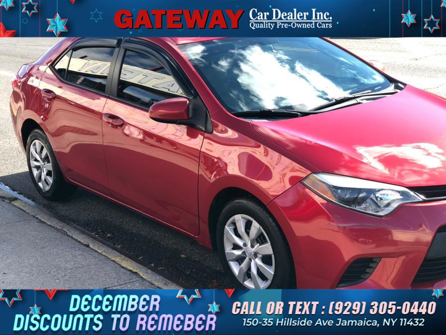 2014 Toyota Corolla 4dr Sdn CVT LE (Natl), available for sale in Jamaica, New York | Gateway Car Dealer Inc. Jamaica, New York 2014 Toyota Corolla 4dr Sdn CVT LE (Natl), available for sale in Jamaica, New York | Gateway Car Dealer Inc. Jamaica, New York