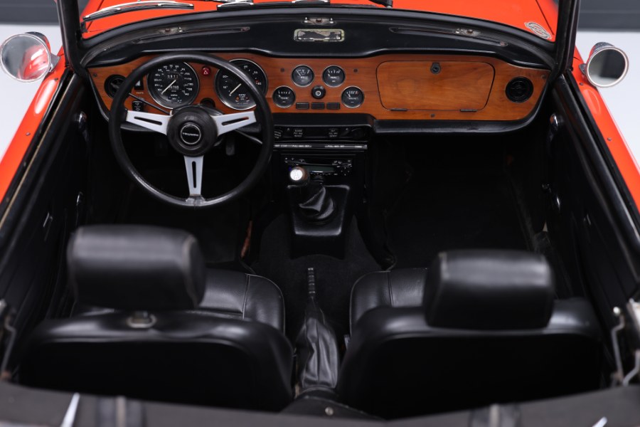 1976 Triumph TR6 2 Door Convertible, available for sale in North Salem, New York | Meccanic Shop North Inc. North Salem, New York 1976 Triumph TR6 2 Door Convertible, available for sale in North Salem, New York | Meccanic Shop North Inc. North Salem, New York