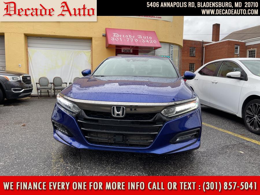 2019 Honda Accord Sedan Sport 1.5T CVT, available for sale in Bladensburg, Maryland | Decade Auto. Bladensburg, Maryland