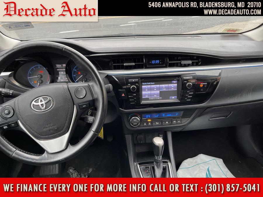 Used Toyota Corolla 4dr Sdn CVT S Plus (Natl) 2016 | Decade Auto. Bladensburg, Maryland Used Toyota Corolla 4dr Sdn CVT S Plus (Natl) 2016 | Decade Auto. Bladensburg, Maryland