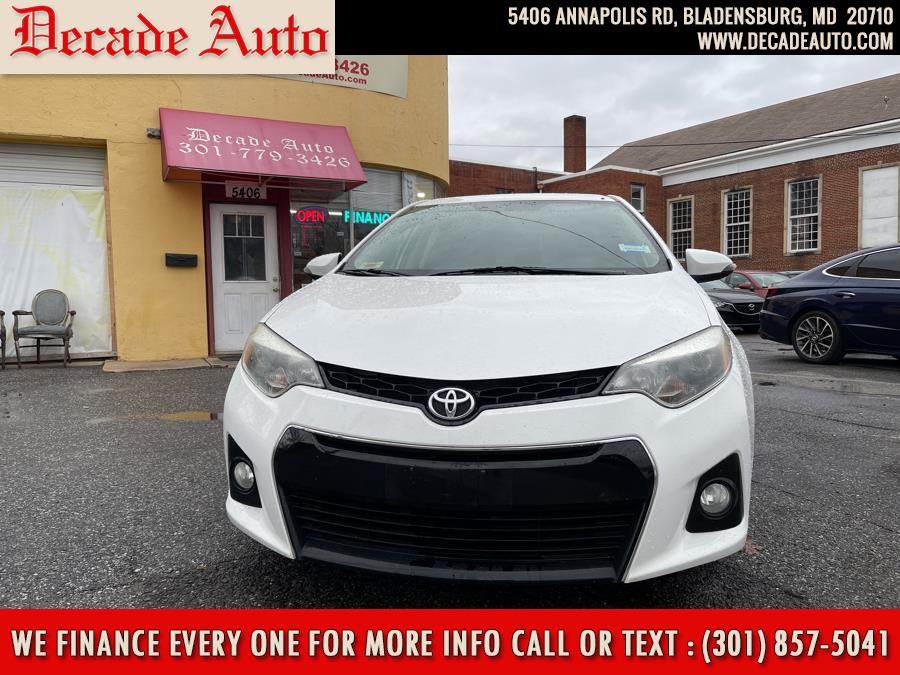 2016 Toyota Corolla 4dr Sdn CVT S Plus (Natl), available for sale in Bladensburg, Maryland | Decade Auto. Bladensburg, Maryland