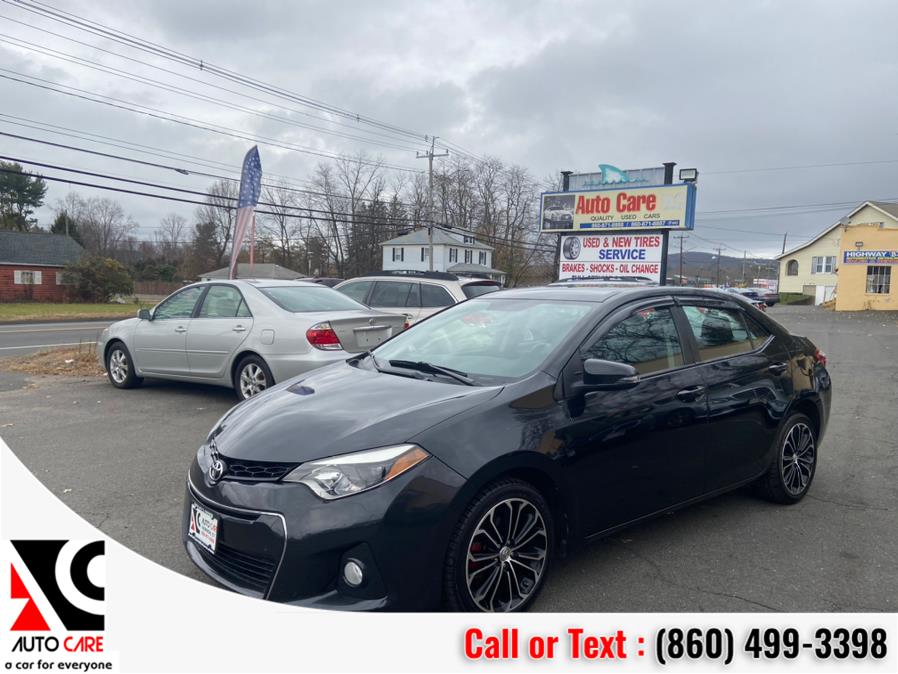 2015 Toyota Corolla 4dr Sdn CVT S (Natl), available for sale in Vernon , Connecticut | Auto Care Motors. Vernon , Connecticut 2015 Toyota Corolla 4dr Sdn CVT S (Natl), available for sale in Vernon , Connecticut | Auto Care Motors. Vernon , Connecticut