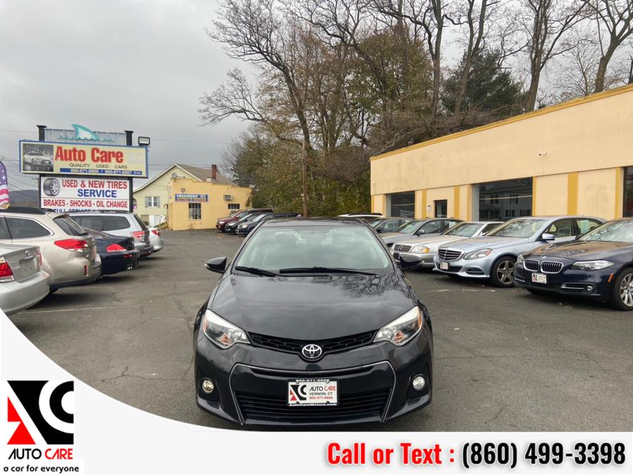 2015 Toyota Corolla 4dr Sdn CVT S (Natl), available for sale in Vernon , Connecticut | Auto Care Motors. Vernon , Connecticut 2015 Toyota Corolla 4dr Sdn CVT S (Natl), available for sale in Vernon , Connecticut | Auto Care Motors. Vernon , Connecticut