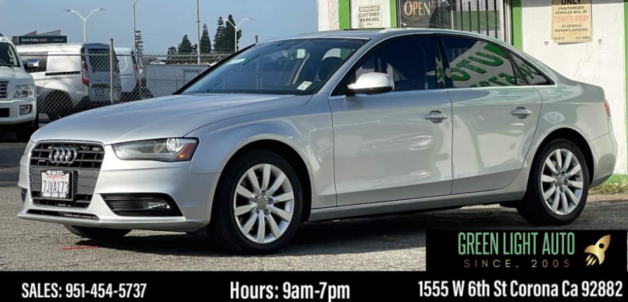 2013 Audi A4 4dr Sdn Auto quattro 2.0T Premium, available for sale in Corona, California | Green Light Auto. Corona, California 2013 Audi A4 4dr Sdn Auto quattro 2.0T Premium, available for sale in Corona, California | Green Light Auto. Corona, California