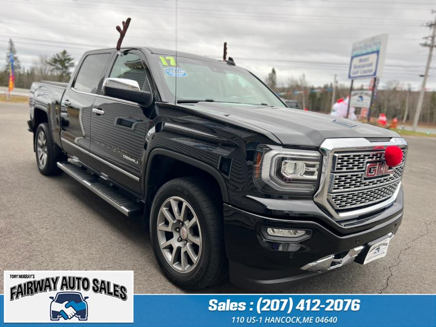 Used GMC Denali CREW CAB (COMES WITH 5YR/80K COVERAGE) 4WD Crew Cab 143.5" Denali 2017 | Fairway Auto Sales. Hancock, Maine Used GMC Denali CREW CAB (COMES WITH 5YR/80K COVERAGE) 4WD Crew Cab 143.5" Denali 2017 | Fairway Auto Sales. Hancock, Maine