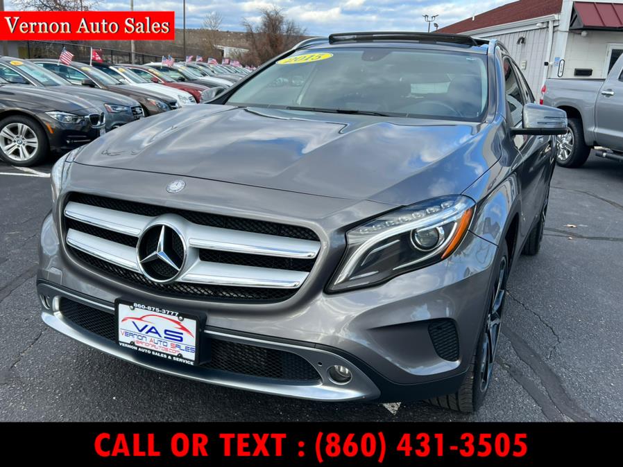 2015 Mercedes-Benz GLA-Class 4MATIC 4dr GLA250, available for sale in Manchester, Connecticut | Vernon Auto Sale & Service. Manchester, Connecticut 2015 Mercedes-Benz GLA-Class 4MATIC 4dr GLA250, available for sale in Manchester, Connecticut | Vernon Auto Sale & Service. Manchester, Connecticut