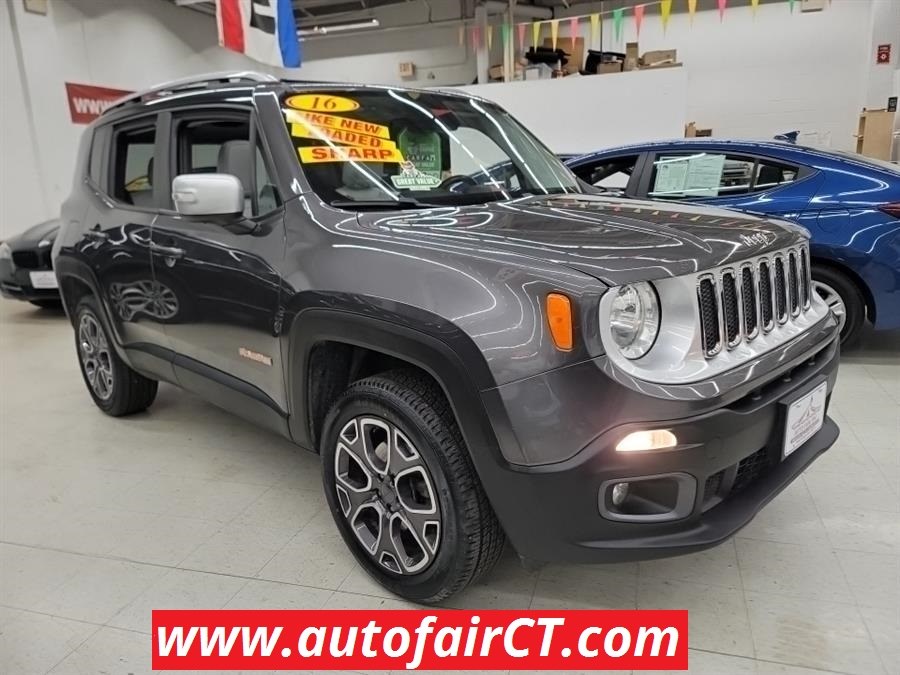 2016 Jeep Renegade 4WD 4dr Limited, available for sale in West Haven, Connecticut | Auto Fair Inc.. West Haven, Connecticut