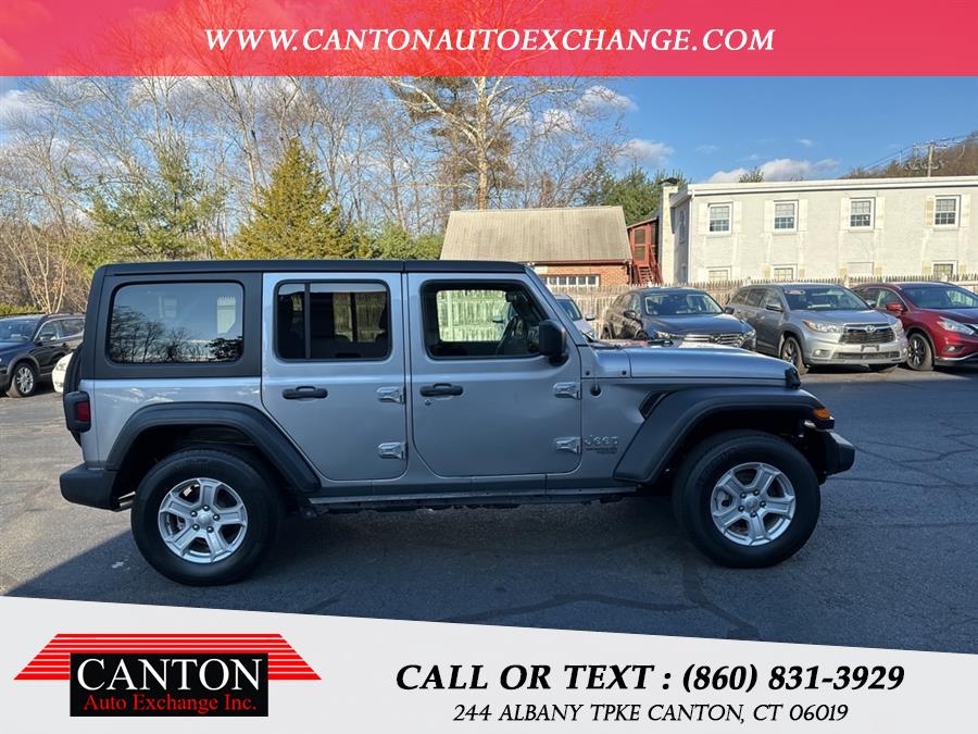 Used Jeep Wrangler Unlimited Sport S 4x4 2020 | Canton Auto Exchange. Canton, Connecticut Used Jeep Wrangler Unlimited Sport S 4x4 2020 | Canton Auto Exchange. Canton, Connecticut