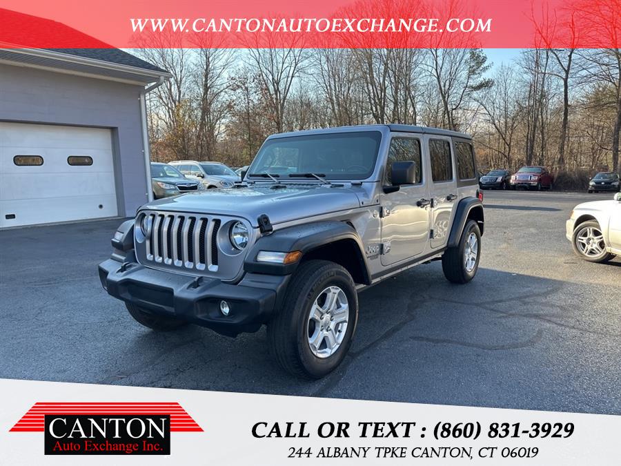 Used Jeep Wrangler Unlimited Sport S 4x4 2020 | Canton Auto Exchange. Canton, Connecticut Used Jeep Wrangler Unlimited Sport S 4x4 2020 | Canton Auto Exchange. Canton, Connecticut