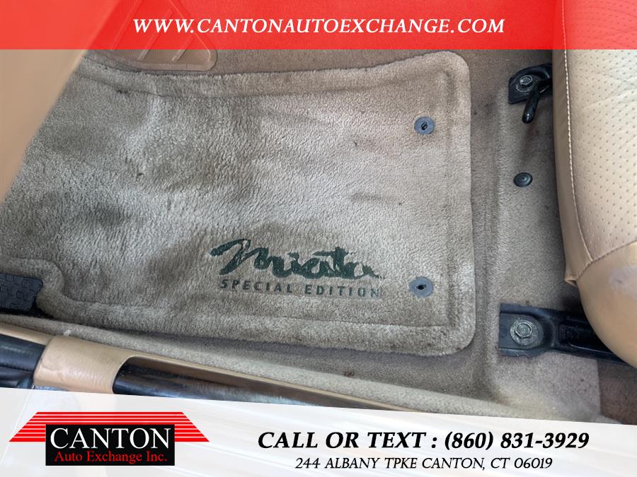 Used Mazda Mx-5 Miata Special Edition 2001 | Canton Auto Exchange. Canton, Connecticut Used Mazda Mx-5 Miata Special Edition 2001 | Canton Auto Exchange. Canton, Connecticut