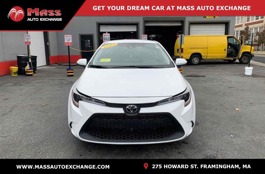 Used Toyota Corolla LE 2021 | Mass Auto Exchange. Framingham, Massachusetts Used Toyota Corolla LE 2021 | Mass Auto Exchange. Framingham, Massachusetts