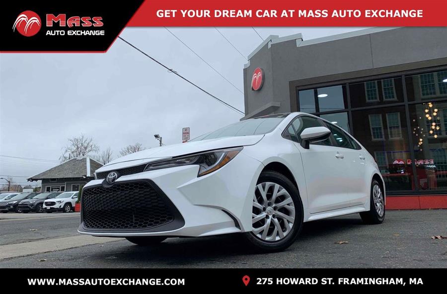 Used Toyota Corolla LE 2021 | Mass Auto Exchange. Framingham, Massachusetts Used Toyota Corolla LE 2021 | Mass Auto Exchange. Framingham, Massachusetts