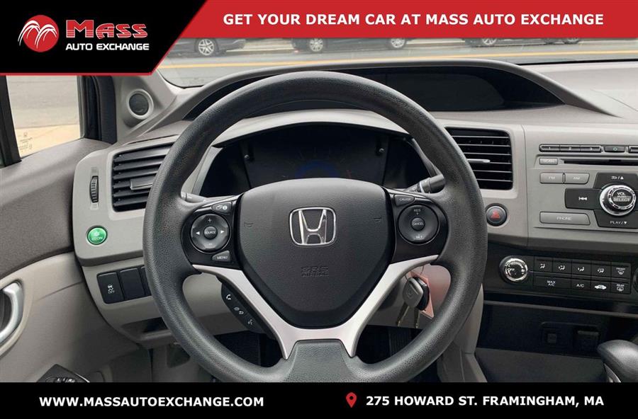 Used Honda Civic EX 2012 | Mass Auto Exchange. Framingham, Massachusetts Used Honda Civic EX 2012 | Mass Auto Exchange. Framingham, Massachusetts