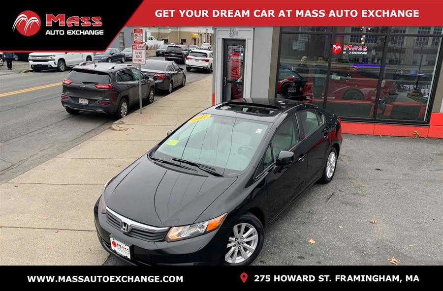Used Honda Civic EX 2012 | Mass Auto Exchange. Framingham, Massachusetts Used Honda Civic EX 2012 | Mass Auto Exchange. Framingham, Massachusetts