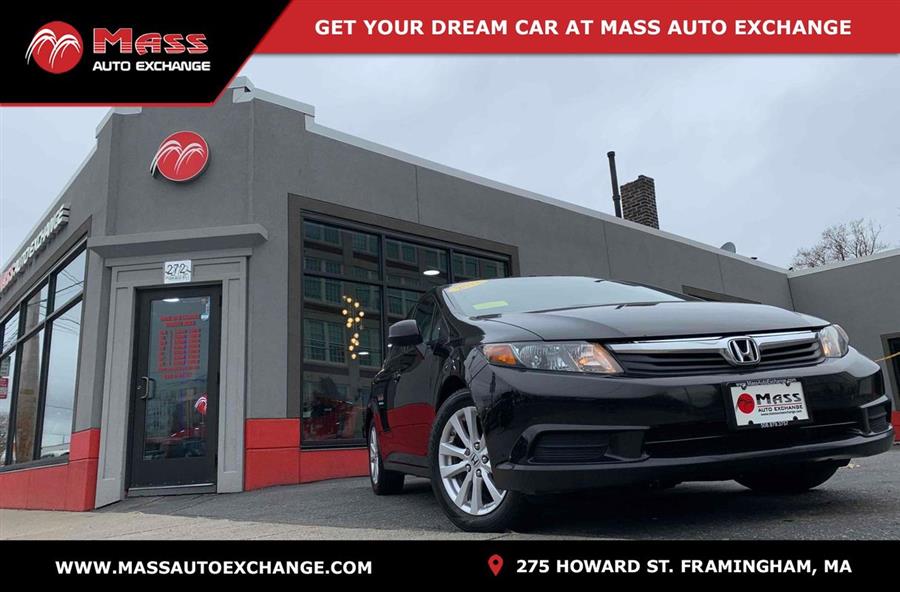 Used Honda Civic EX 2012 | Mass Auto Exchange. Framingham, Massachusetts Used Honda Civic EX 2012 | Mass Auto Exchange. Framingham, Massachusetts