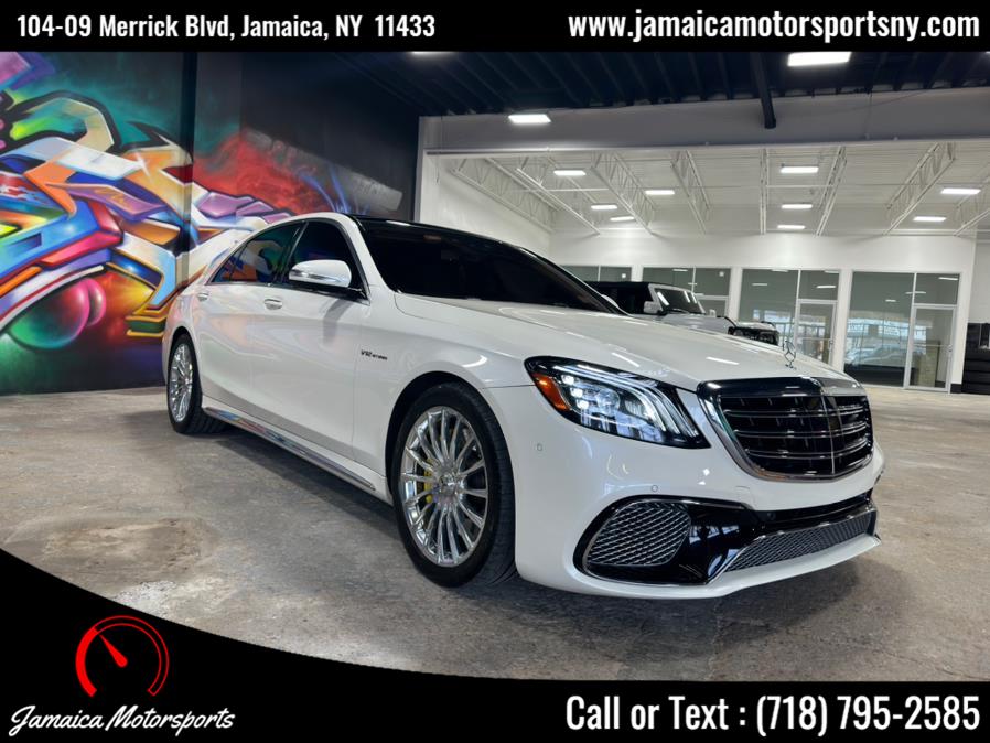 2018 Mercedes-Benz S-Class AMG S 65 Sedan, available for sale in Jamaica, New York | Jamaica Motor Sports . Jamaica, New York