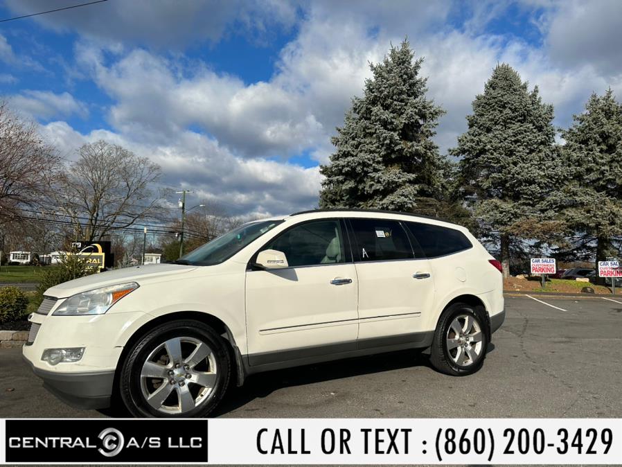2012 Chevrolet Traverse AWD 4dr LTZ, available for sale in East Windsor, Connecticut | Central A/S LLC. East Windsor, Connecticut 2012 Chevrolet Traverse AWD 4dr LTZ, available for sale in East Windsor, Connecticut | Central A/S LLC. East Windsor, Connecticut