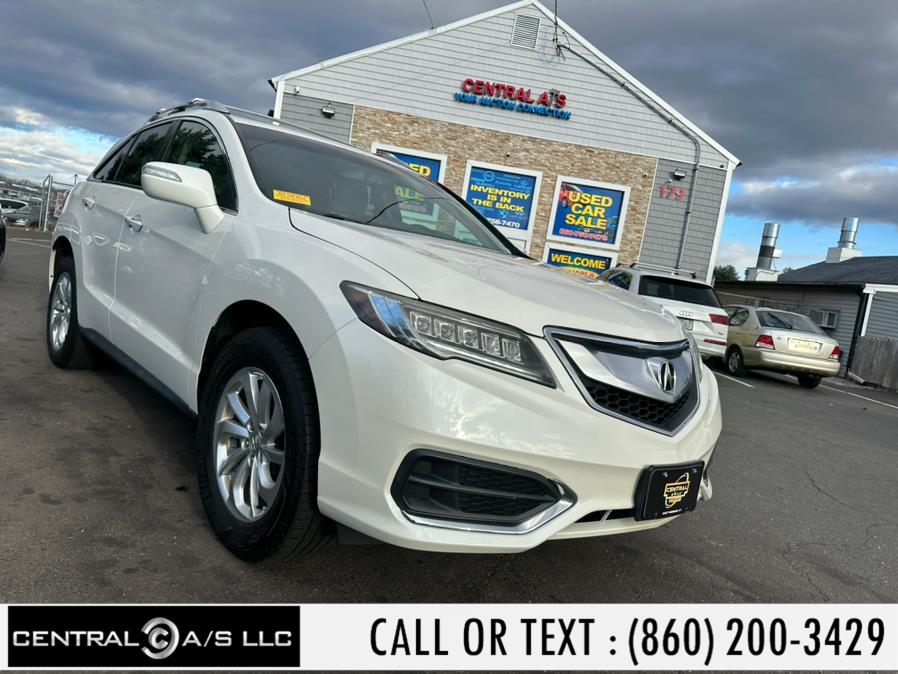 2016 Acura RDX AWD 4dr Tech Pkg, available for sale in East Windsor, Connecticut | Central A/S LLC. East Windsor, Connecticut