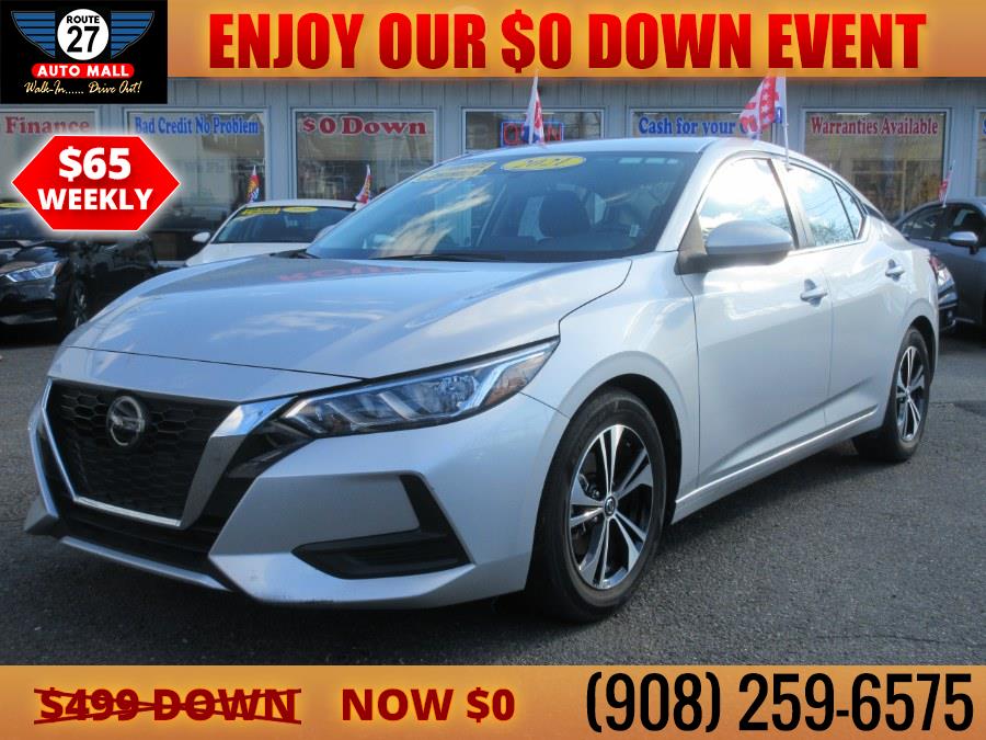 Used Nissan Sentra SV CVT 2021 | Route 27 Auto Mall. Linden, New Jersey Used Nissan Sentra SV CVT 2021 | Route 27 Auto Mall. Linden, New Jersey