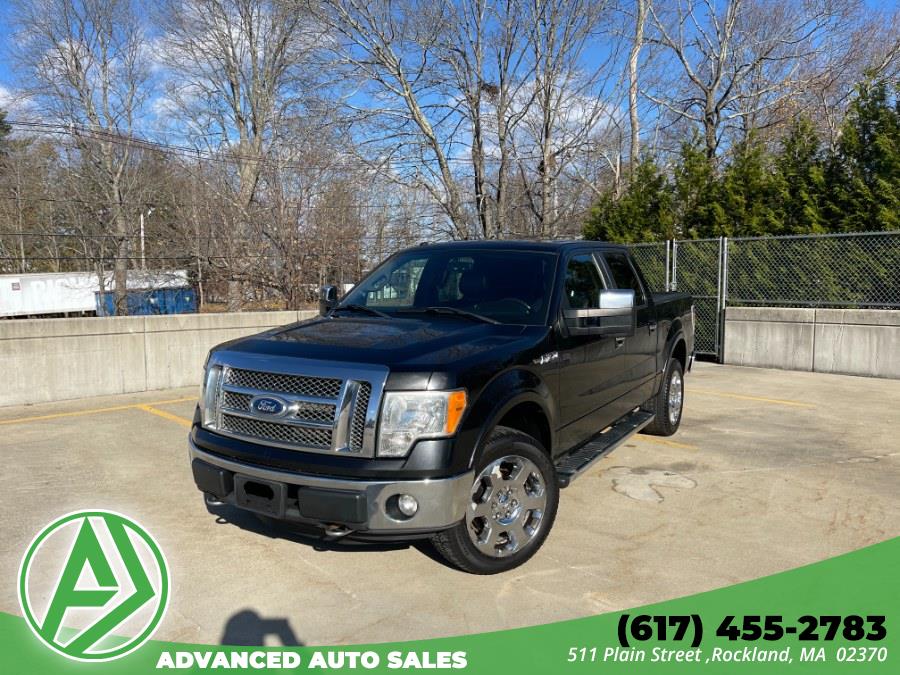 2011 Ford F-150 4WD SuperCrew 145" Lariat, available for sale in Rockland, Massachusetts | Advanced Auto Sales. Rockland, Massachusetts