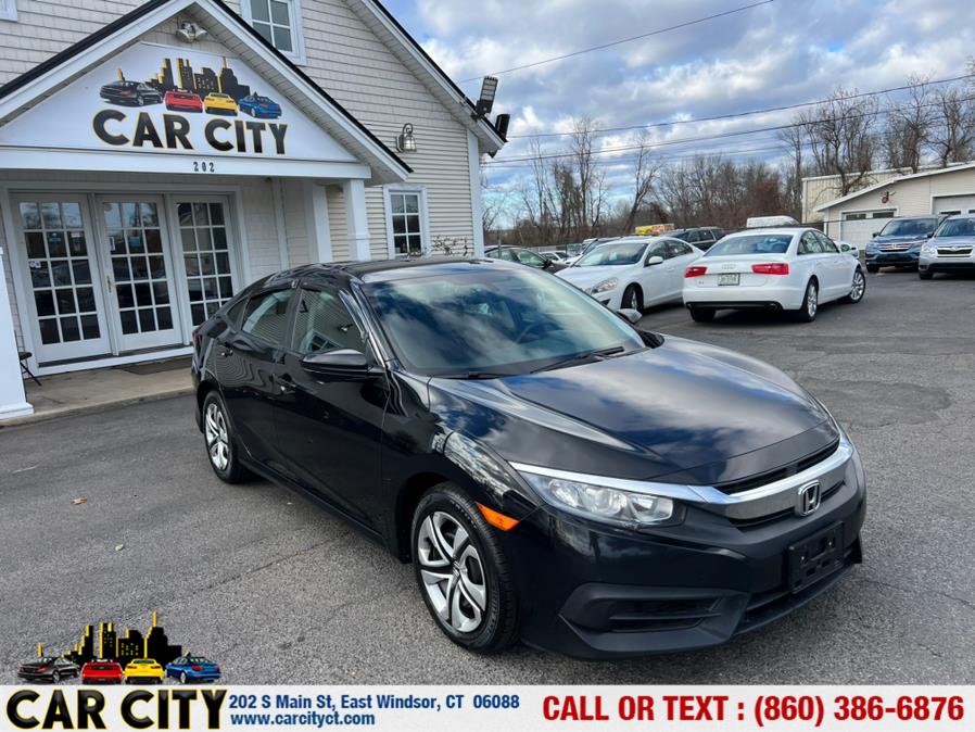 2017 Honda Civic Sedan LX CVT, available for sale in East Windsor, Connecticut | Car City LLC. East Windsor, Connecticut 2017 Honda Civic Sedan LX CVT, available for sale in East Windsor, Connecticut | Car City LLC. East Windsor, Connecticut