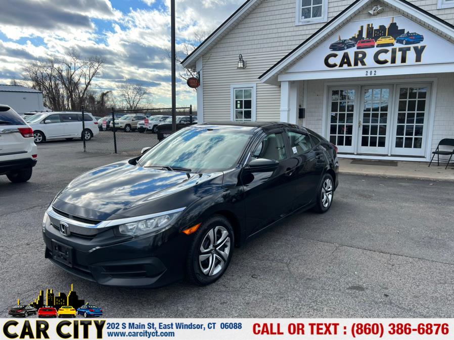 2017 Honda Civic Sedan LX CVT, available for sale in East Windsor, Connecticut | Car City LLC. East Windsor, Connecticut 2017 Honda Civic Sedan LX CVT, available for sale in East Windsor, Connecticut | Car City LLC. East Windsor, Connecticut