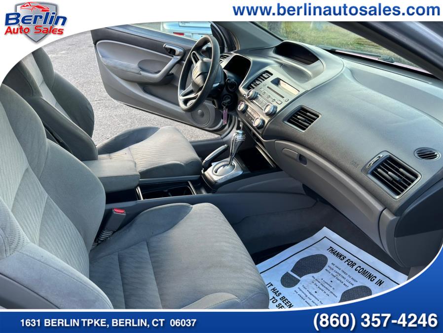 2009 Honda Civic Cpe 2dr Auto LX, available for sale in Berlin, Connecticut | Berlin Auto Sales LLC. Berlin, Connecticut 2009 Honda Civic Cpe 2dr Auto LX, available for sale in Berlin, Connecticut | Berlin Auto Sales LLC. Berlin, Connecticut