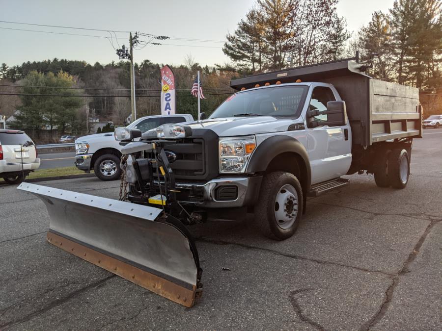 2012 Ford Super Duty F-450 DRW 4WD Reg Cab 165" WB 84" CA XL, available for sale in Thomaston, CT