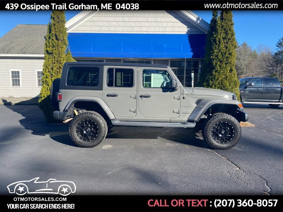 Used Jeep Wrangler Unlimited Sahara 4x4 2018 | Ossipee Trail Motor Sales. Gorham, Maine Used Jeep Wrangler Unlimited Sahara 4x4 2018 | Ossipee Trail Motor Sales. Gorham, Maine