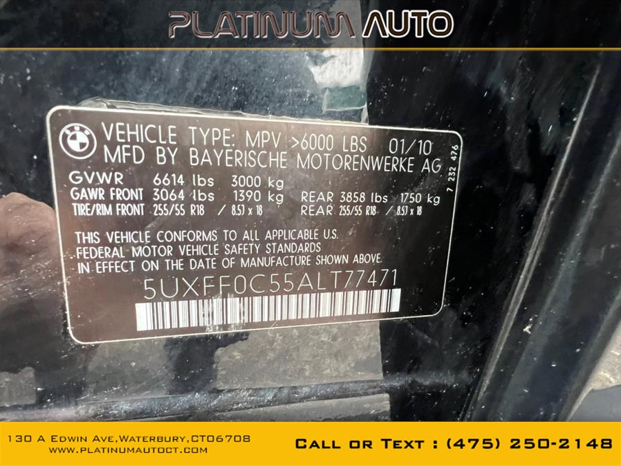 2010 BMW X5 AWD 4dr 35d, available for sale in Waterbury, Connecticut | Platinum Auto Care. Waterbury, Connecticut 2010 BMW X5 AWD 4dr 35d, available for sale in Waterbury, Connecticut | Platinum Auto Care. Waterbury, Connecticut