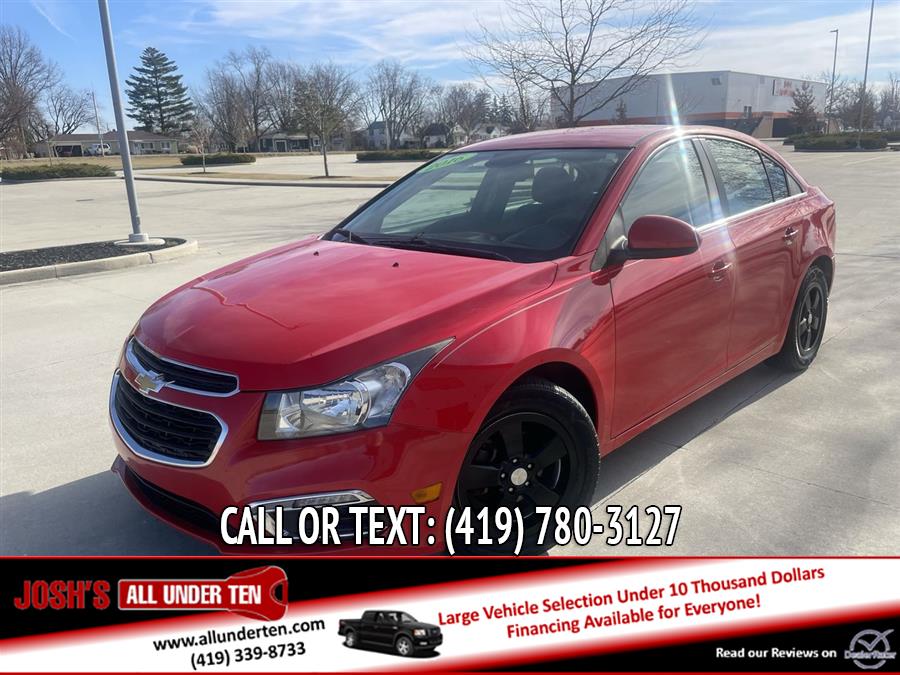 2016 Chevrolet Cruze Limited 4dr Sdn Auto LT w/1LT, available for sale in Elida, Ohio | Josh's All Under Ten LLC. Elida, Ohio