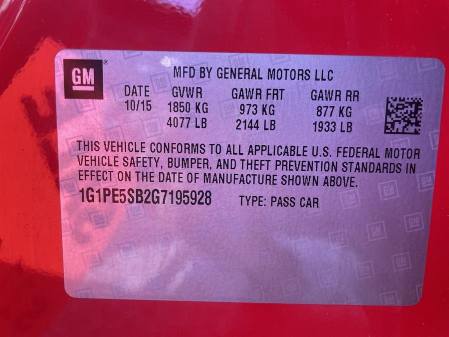 2016 Chevrolet Cruze Limited 4dr Sdn Auto LT w/1LT, available for sale in Elida, Ohio | Josh's All Under Ten LLC. Elida, Ohio 2016 Chevrolet Cruze Limited 4dr Sdn Auto LT w/1LT, available for sale in Elida, Ohio | Josh's All Under Ten LLC. Elida, Ohio