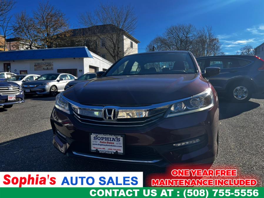 Used Honda Accord Sedan 4dr I4 CVT Sport 2016 | Sophia's Auto Sales Inc. Worcester, Massachusetts