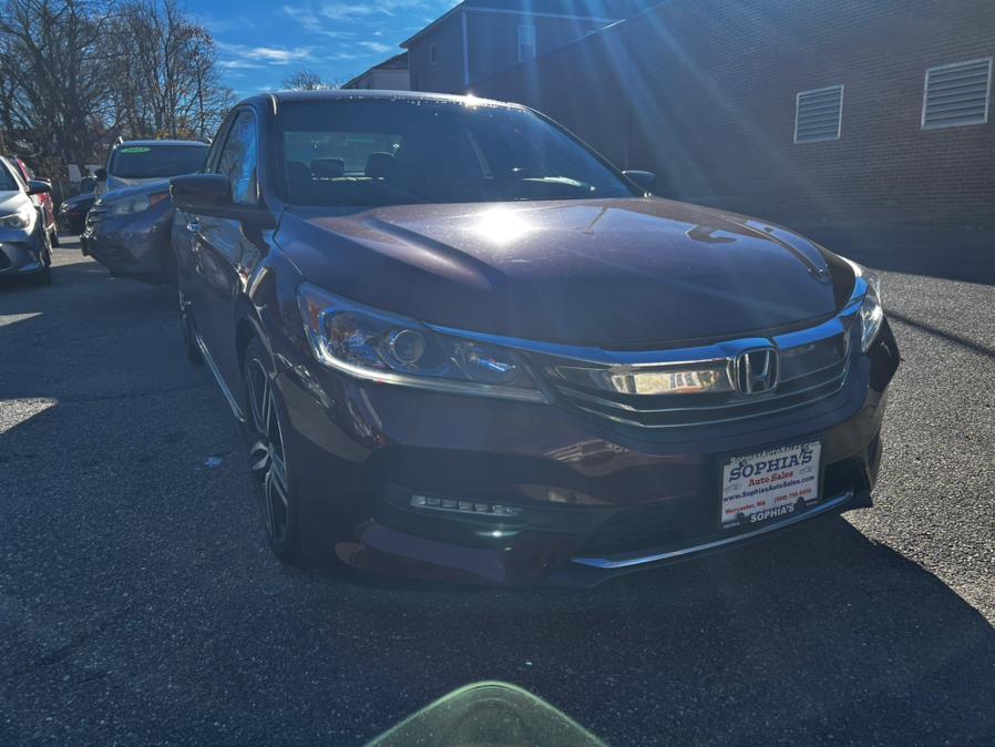 Used Honda Accord Sedan 4dr I4 CVT Sport 2016 | Sophia's Auto Sales Inc. Worcester, Massachusetts Used Honda Accord Sedan 4dr I4 CVT Sport 2016 | Sophia's Auto Sales Inc. Worcester, Massachusetts