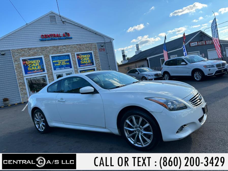 2012 Infiniti G37 Coupe 2dr x AWD, available for sale in East Windsor, Connecticut | Central A/S LLC. East Windsor, Connecticut