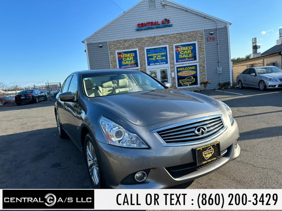 2015 Infiniti Q40 4dr Sdn AWD, available for sale in East Windsor, Connecticut | Central A/S LLC. East Windsor, Connecticut 2015 Infiniti Q40 4dr Sdn AWD, available for sale in East Windsor, Connecticut | Central A/S LLC. East Windsor, Connecticut