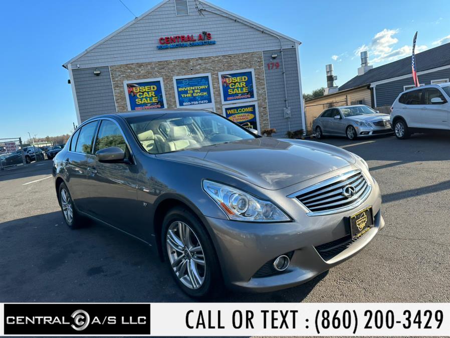 2015 Infiniti Q40 4dr Sdn AWD, available for sale in East Windsor, CT