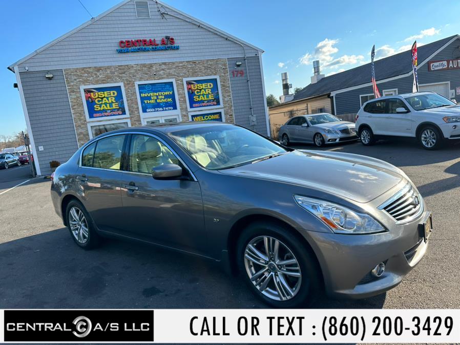 2015 Infiniti Q40 4dr Sdn AWD, available for sale in East Windsor, Connecticut | Central A/S LLC. East Windsor, Connecticut 2015 Infiniti Q40 4dr Sdn AWD, available for sale in East Windsor, Connecticut | Central A/S LLC. East Windsor, Connecticut