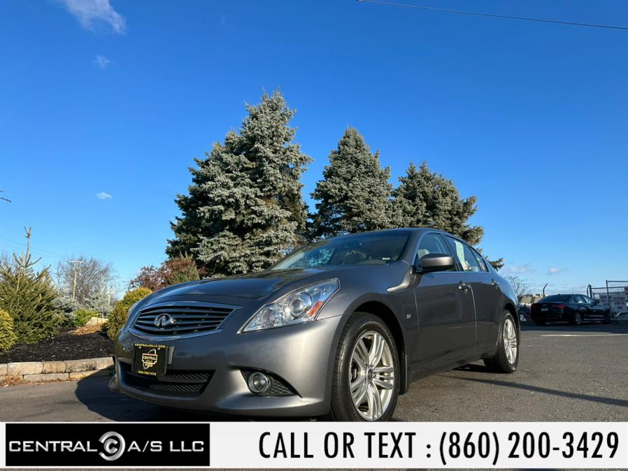 2015 Infiniti Q40 4dr Sdn AWD, available for sale in East Windsor, Connecticut | Central A/S LLC. East Windsor, Connecticut 2015 Infiniti Q40 4dr Sdn AWD, available for sale in East Windsor, Connecticut | Central A/S LLC. East Windsor, Connecticut